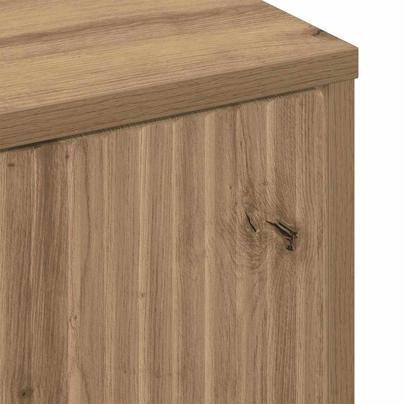 Casa si Gradina - Mobilier - Comode si corpuri - Comode - Bufet stejar artizanal 69.5 x 33 x 82 cm Lemn compozit - Infinity.ro