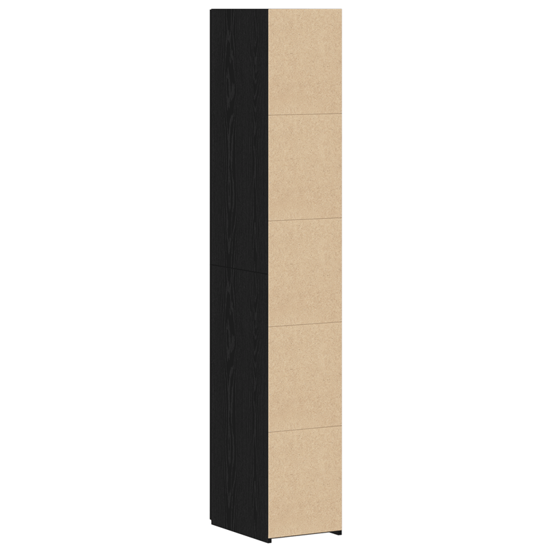 Casa si Gradina - Mobilier - Comode si corpuri - Comode - Bufet Stejar negru 30x42.5x185 cm Lemn aglomerat - Infinity.ro