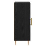 Casa si Gradina - Mobilier - Comode si corpuri - Comode - Bufet Stejar negru 34 x 34.5 x 90 cm Lemn compozit - Infinity.ro