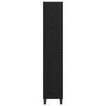 Casa si Gradina - Mobilier - Comode si corpuri - Corpuri bucatarie - Bufet Stejar Negru 34,5 x 34 x 180 cm Lemn compozit - Infinity.ro