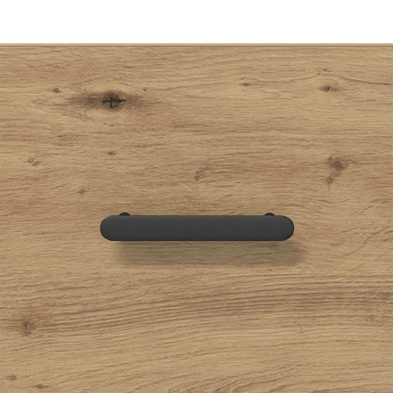 Casa si Gradina - Mobilier - Comode si corpuri - Comode - Bufet stejar artizanal 34 x 34.5 x 90 cm Lemn compozit - Infinity.ro