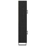 Casa si Gradina - Mobilier - Comode si corpuri - Corpuri bucatarie - Bufet Stejar Negru 34,5 x 34 x 180 cm Lemn compozit - Infinity.ro
