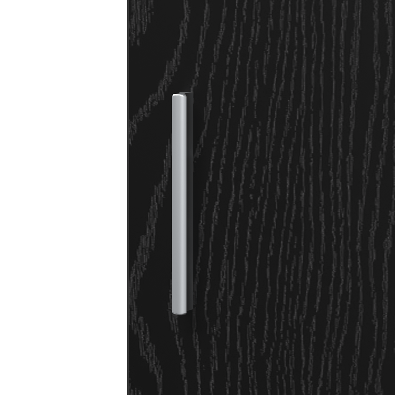 Casa si Gradina - Mobilier - Comode si corpuri - Comode - Bufet Stejar negru 30x42.5x185 cm Lemn aglomerat - Infinity.ro