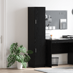 Casa si Gradina - Mobilier - Comode si corpuri - Comode - Cabinet bufet Stejar negru Lemn prelucrat Mediu Cabinet bufet - Infinity.ro