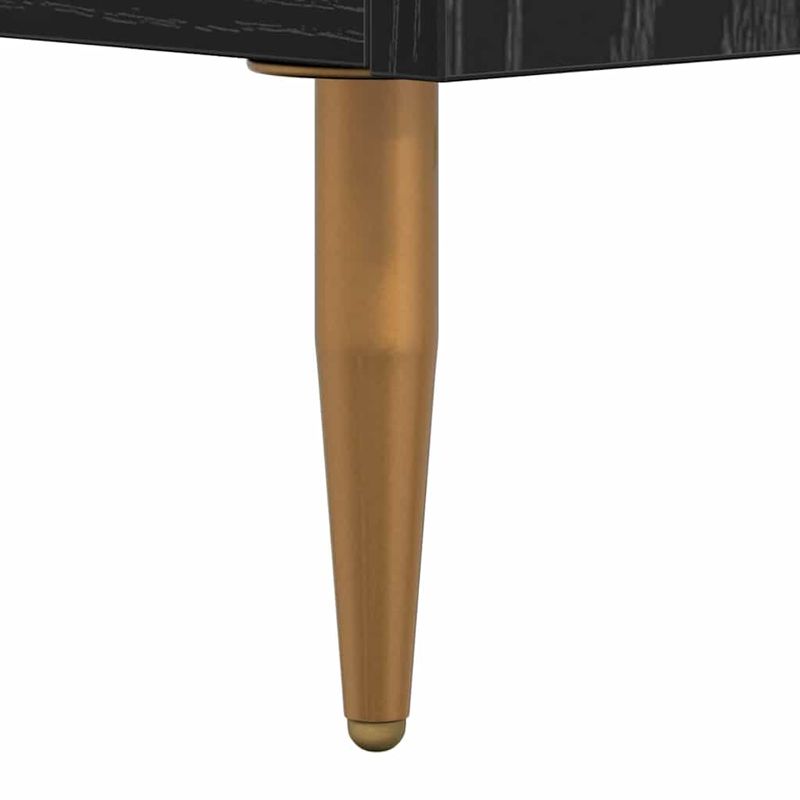 Casa si Gradina - Mobilier - Comode si corpuri - Comode - Bufet Stejar negru 34 x 34.5 x 90 cm Lemn compozit - Infinity.ro