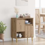 Casa si Gradina - Mobilier - Comode si corpuri - Comode - Bufet stejar artizanal 35 x 60 x 70 cm Lemn compozit - Infinity.ro