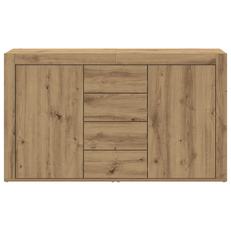 Casa si Gradina - Mobilier - Comode si corpuri - Comode - Bufet Stejar Artizanal Lemn Prelucrat 120 x 36 x 69 cm - Infinity.ro