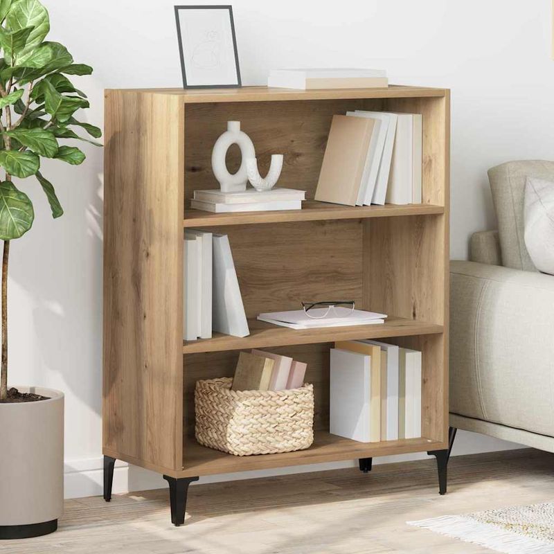 Casa si Gradina - Mobilier - Comode si corpuri - Comode - Bufet stejar artizanal 32.5 x 69.5 x 90 cm Lemn compozit - Infinity.ro