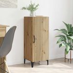 Casa si Gradina - Mobilier - Comode si corpuri - Comode - Bufet stejar artizanal 34.5 x 34 x 90 cm Lemn compozit - Infinity.ro