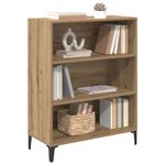 Casa si Gradina - Mobilier - Comode si corpuri - Comode - Bufet stejar artizanal 32.5 x 69.5 x 90 cm Lemn compozit - Infinity.ro