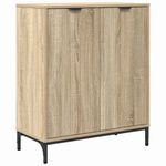 Casa si Gradina - Mobilier - Comode si corpuri - Comode - Bufet Stejar sonoma 69.5 x 33 x 82 cm Lemn compozit - Infinity.ro