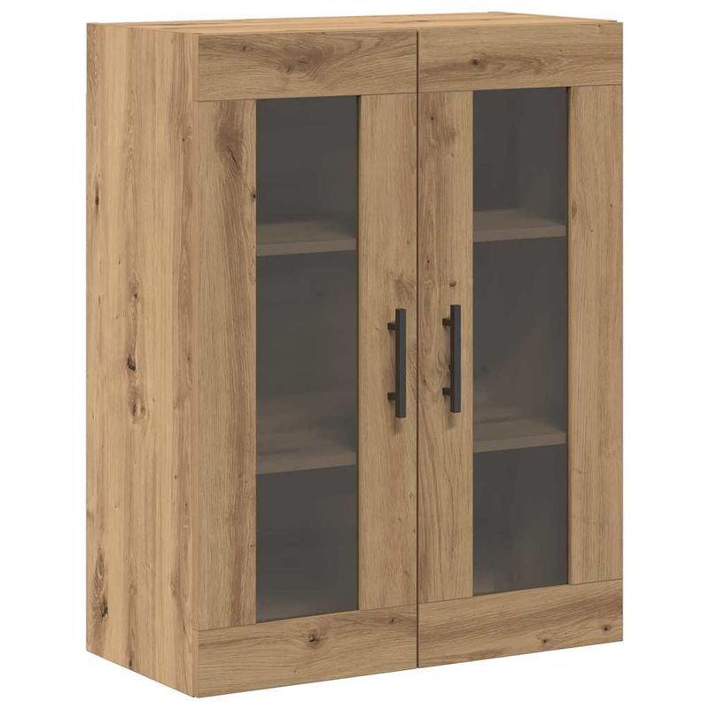Casa si Gradina - Mobilier - Comode si corpuri - Comode - Bufet stejar artizanal Set de doua piese Lemn compozit - Infinity.ro