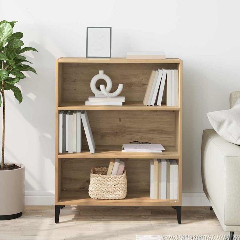Casa si Gradina - Mobilier - Comode si corpuri - Comode - Bufet stejar artizanal 32.5 x 69.5 x 90 cm Lemn compozit - Infinity.ro