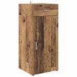 Casa si Gradina - Mobilier - Comode si corpuri - Comode - Bufet stejar artizanal 42.5 x 40 x 93 cm Lemn compozit - Infinity.ro
