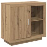 Casa si Gradina - Mobilier - Comode si corpuri - Comode - Bufet stejar artizanal 40 x 80 x 75 cm Lemn compozit - Infinity.ro