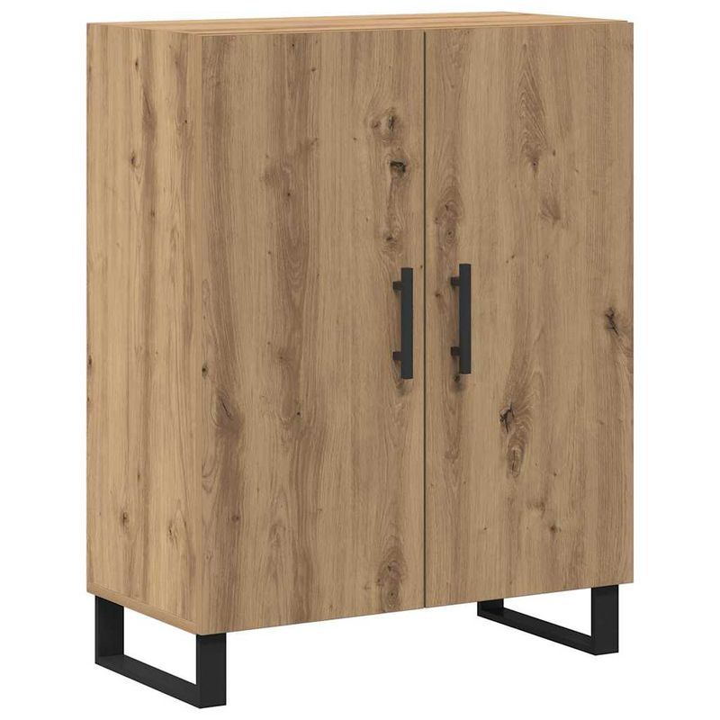 Casa si Gradina - Mobilier - Comode si corpuri - Comode - Bufet stejar artizanal Set de doua piese Lemn compozit - Infinity.ro