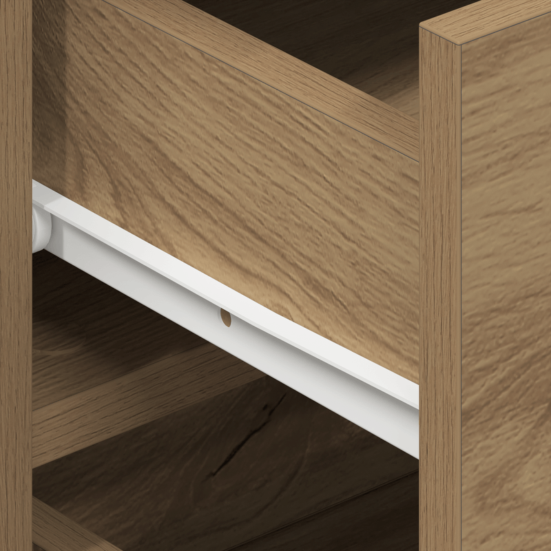 Casa si Gradina - Mobilier - Comode si corpuri - Comode - Bufet Stejar Artizanal Lemn Prelucrat 120 x 36 x 69 cm - Infinity.ro