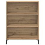 Casa si Gradina - Mobilier - Comode si corpuri - Comode - Bufet stejar artizanal 32.5 x 69.5 x 90 cm Lemn compozit - Infinity.ro