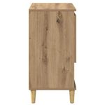 Casa si Gradina - Mobilier - Comode si corpuri - Comode - Bufet stejar artizanal 35 x 60 x 70 cm Lemn compozit - Infinity.ro