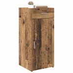 Casa si Gradina - Mobilier - Comode si corpuri - Comode - Bufet stejar artizanal 42.5 x 40 x 93 cm Lemn compozit - Infinity.ro