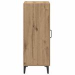 Casa si Gradina - Mobilier - Comode si corpuri - Comode - Bufet stejar artizanal 34.5 x 34 x 90 cm Lemn compozit - Infinity.ro