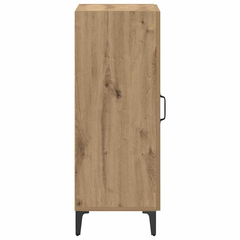 Casa si Gradina - Mobilier - Comode si corpuri - Comode - Bufet stejar artizanal 34.5 x 34 x 90 cm Lemn compozit - Infinity.ro
