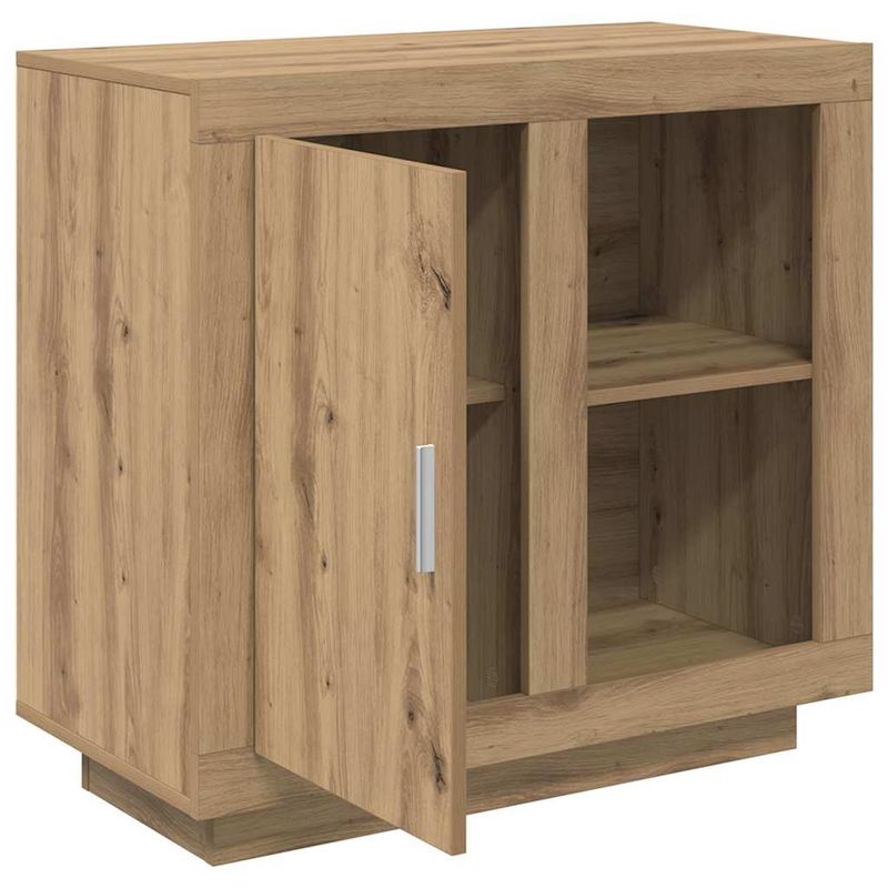 Casa si Gradina - Mobilier - Comode si corpuri - Comode - Bufet stejar artizanal 40 x 80 x 75 cm Lemn compozit - Infinity.ro