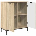 Casa si Gradina - Mobilier - Comode si corpuri - Comode - Bufet Stejar sonoma 69.5 x 33 x 82 cm Lemn compozit - Infinity.ro