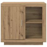 Casa si Gradina - Mobilier - Comode si corpuri - Comode - Bufet stejar artizanal 40 x 80 x 75 cm Lemn compozit - Infinity.ro