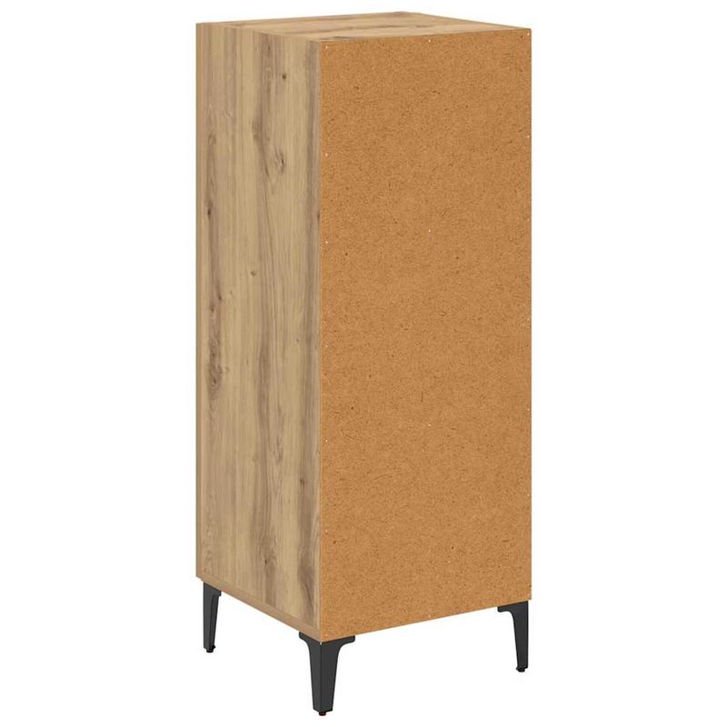 Casa si Gradina - Mobilier - Comode si corpuri - Comode - Bufet stejar artizanal 34.5 x 34 x 90 cm Lemn compozit - Infinity.ro