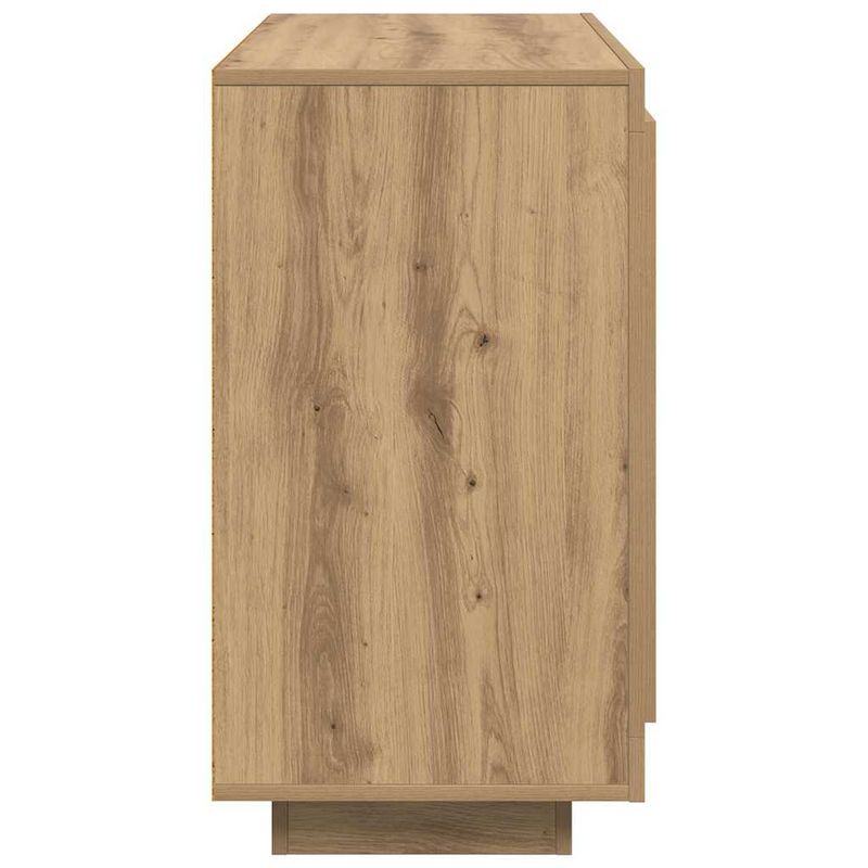 Casa si Gradina - Mobilier - Comode si corpuri - Comode - Bufet stejar artizanal 40 x 80 x 75 cm Lemn compozit - Infinity.ro
