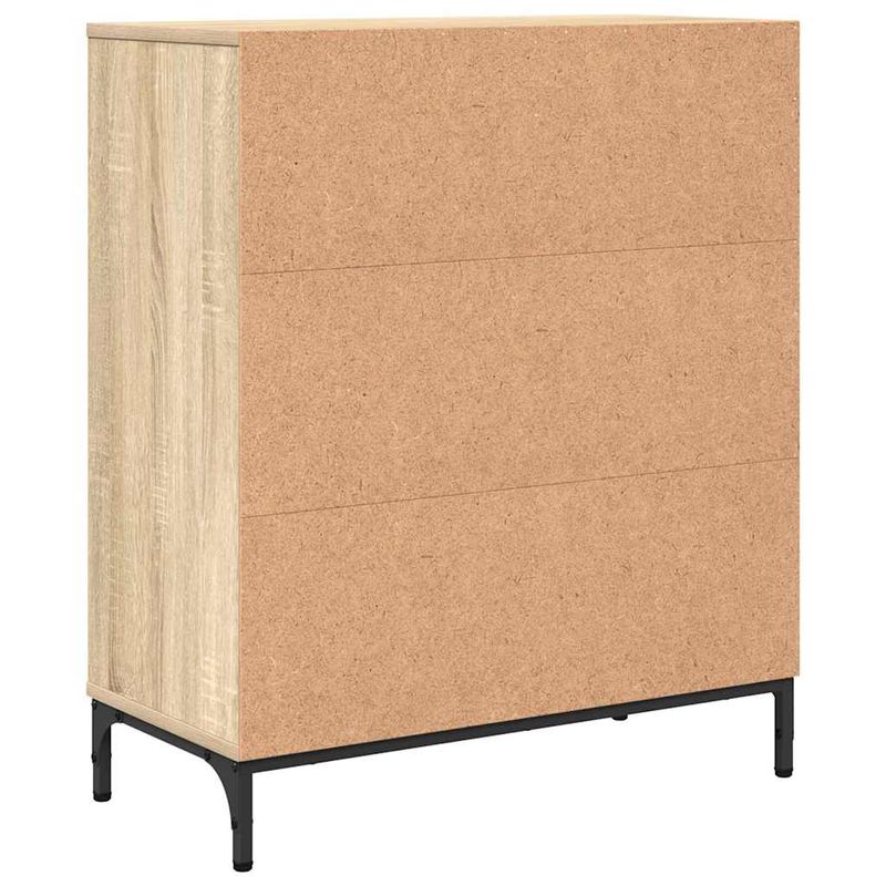 Casa si Gradina - Mobilier - Comode si corpuri - Comode - Bufet Stejar sonoma 69.5 x 33 x 82 cm Lemn compozit - Infinity.ro