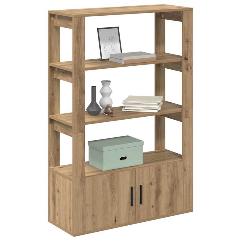 Casa si Gradina - Mobilier - Comode si corpuri - Comode - Bufet stejar artizanal 30 x 80 x 119.5 cm Lemn compozit - Infinity.ro