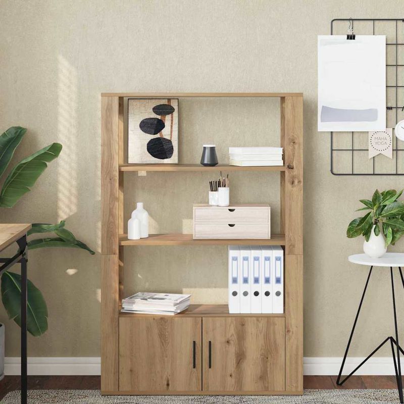 Casa si Gradina - Mobilier - Comode si corpuri - Comode - Bufet stejar artizanal 30 x 80 x 119.5 cm Lemn compozit - Infinity.ro