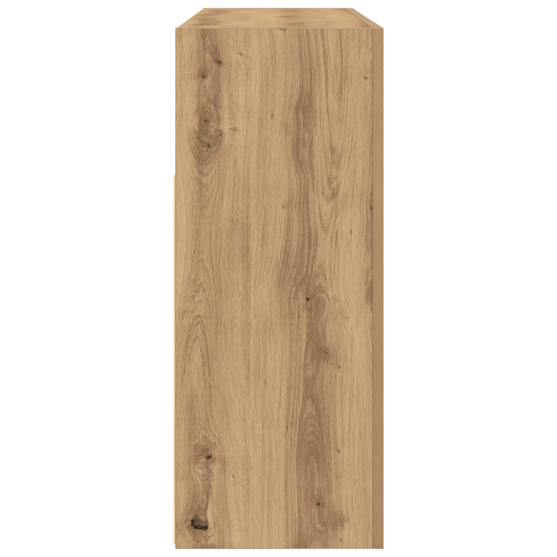 Casa si Gradina - Mobilier - Comode si corpuri - Comode - bufet Stejar Artisan Lemn Ingineresc 116 x 30 x 75 cm Bufet - Infinity.ro