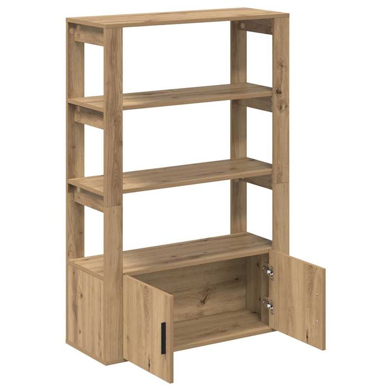Casa si Gradina - Mobilier - Comode si corpuri - Comode - Bufet stejar artizanal 30 x 80 x 119.5 cm Lemn compozit - Infinity.ro