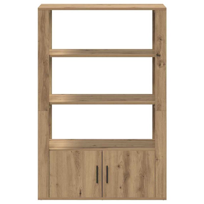 Casa si Gradina - Mobilier - Comode si corpuri - Comode - Bufet stejar artizanal 30 x 80 x 119.5 cm Lemn compozit - Infinity.ro