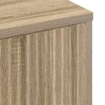 Casa si Gradina - Mobilier - Comode si corpuri - Comode - Bufet Stejar sonoma 69.5 x 33 x 82 cm Lemn compozit - Infinity.ro