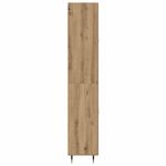 Casa si Gradina - Mobilier - Comode si corpuri - Corpuri bucatarie - Bufet Stejar Artizanal 69,5 x 34 x 180 cm Lemn compozit - Infinity.ro