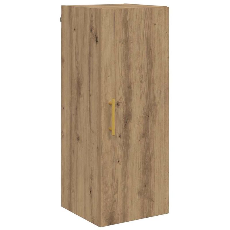 Casa si Gradina - Mobilier - Comode si corpuri - Corpuri bucatarie - Bufet Stejar Artizanal 34,5 x 34 x 180 cm Lemn compozit - Infinity.ro