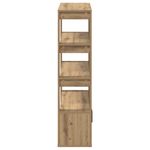 Casa si Gradina - Mobilier - Comode si corpuri - Comode - Bufet stejar artizanal 30 x 80 x 119.5 cm Lemn compozit - Infinity.ro