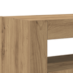 Casa si Gradina - Mobilier - Comode si corpuri - Comode - bufet Stejar Artisan Lemn Ingineresc 116 x 30 x 75 cm Bufet - Infinity.ro