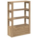 Casa si Gradina - Mobilier - Comode si corpuri - Comode - Bufet stejar artizanal 30 x 80 x 119.5 cm Lemn compozit - Infinity.ro
