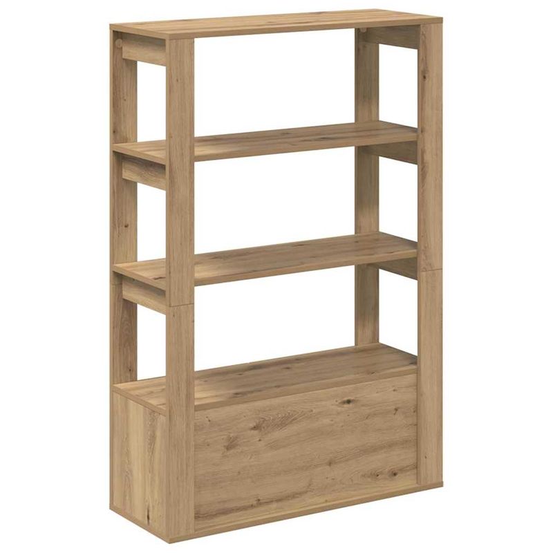 Casa si Gradina - Mobilier - Comode si corpuri - Comode - Bufet stejar artizanal 30 x 80 x 119.5 cm Lemn compozit - Infinity.ro