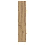 Casa si Gradina - Mobilier - Comode si corpuri - Corpuri bucatarie - Bufet Stejar Artizanal 34,5 x 34 x 180 cm Lemn compozit - Infinity.ro