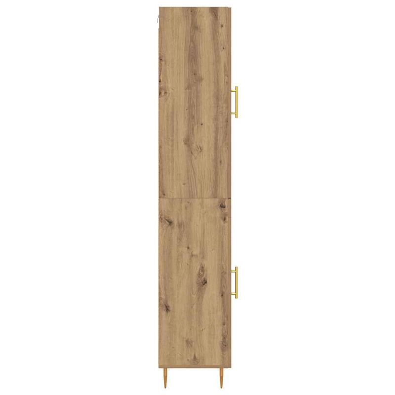 Casa si Gradina - Mobilier - Comode si corpuri - Corpuri bucatarie - Bufet Stejar Artizanal 34,5 x 34 x 180 cm Lemn compozit - Infinity.ro