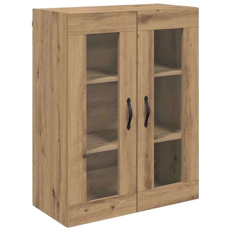 Casa si Gradina - Mobilier - Comode si corpuri - Corpuri bucatarie - Bufet Stejar Artizanal 69,5 x 34 x 180 cm Lemn compozit - Infinity.ro