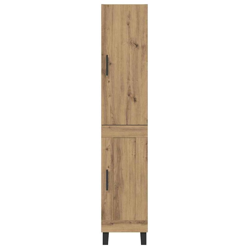 Casa si Gradina - Mobilier - Comode si corpuri - Corpuri bucatarie - Bufet Stejar Artizanal 34,5 x 34 x 180 cm Lemn compozit - Infinity.ro