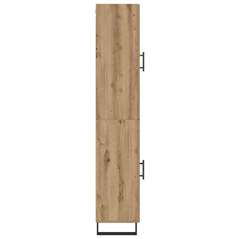 Casa si Gradina - Mobilier - Comode si corpuri - Corpuri bucatarie - Bufet Stejar Artizanal 34,5 x 34 x 180 cm Lemn compozit - Infinity.ro