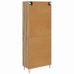 Casa si Gradina - Mobilier - Comode si corpuri - Corpuri bucatarie - Bufet Stejar Artizanal 69,5 x 34 x 180 cm Lemn compozit - Infinity.ro